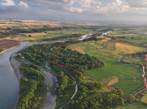 Westervelt Farm on the Yellowstone River (1)